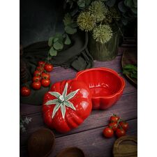 Емкость с крышкой 17,6 см, Tomato, Casa di fortuna