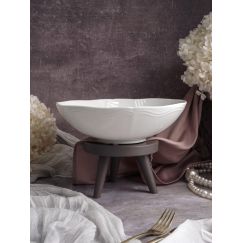 Салатник 1,9 л, d 26 см h 7,5 см, фарфор, Grazia, Casa di fortuna