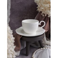 Чашка 220 мл, 12,5x8,8 см h 6,3 см, фарфор, Grazia, Casa di fortuna