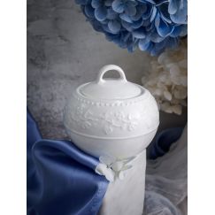 Сахарница с крышкой 210 мл, d 9 см, h 8,4 см, Primavera, Casa di fortuna