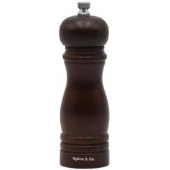 Мельница для соли и перца h 17 см, бук, цвет "грецкий орех", серия SPICE & CO, Bisetti