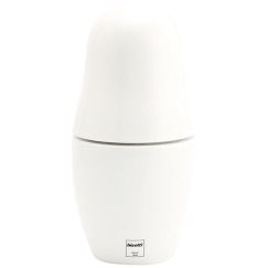 Мельница для специй "матрешка" h 17 см, бук лакированный, цвет белый, серия MATRYOSHKA, Bisetti