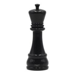 Мельница для специй "король" h 23 см, бук лакированный, цвет черный, серия CHEES, Bisetti