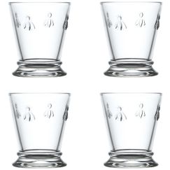 Набор из 4-х стаканов 260 мл, h 10,3 см, d 8,4 см, серия ABEILLE, La Rochere