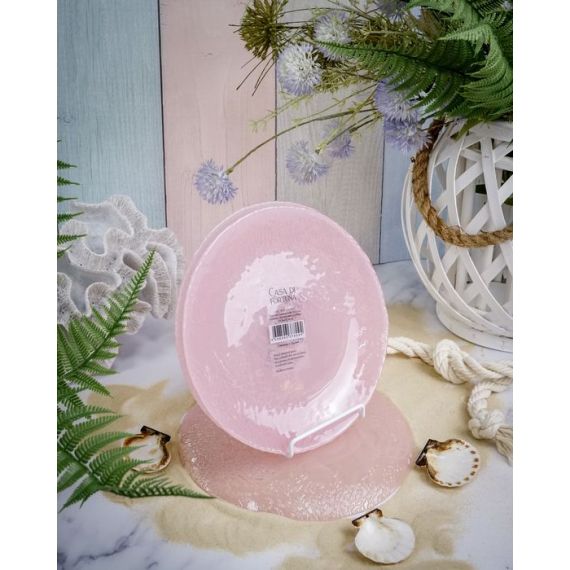 Тарелка 21,5 cм, цвет пастельно-розовый, Coralina, Casa di fortuna, изображение 8
