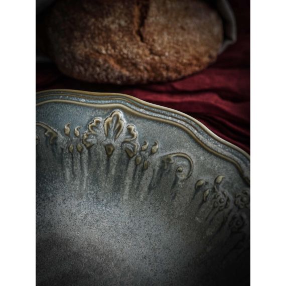 Салатник 750 мл, d 23 см, h 5,4 см, фарфор, Vintage, Casa di fortuna, изображение 4