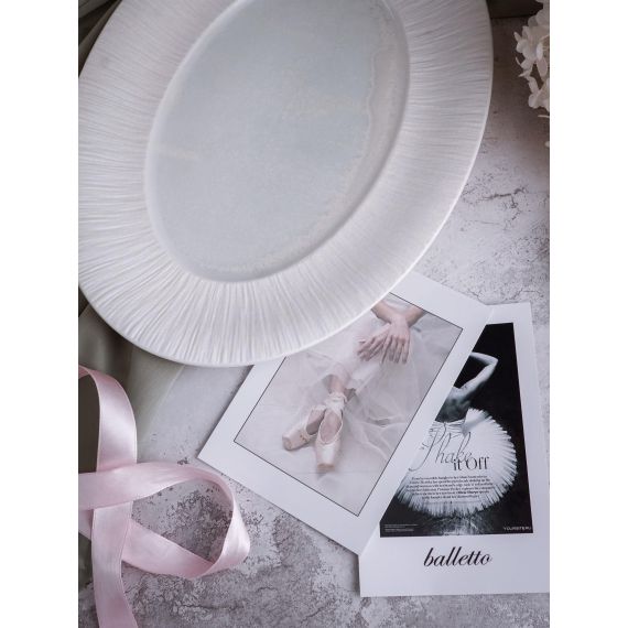 Блюдо овальное 36,5x26,5 см, Boletus, Casa di fortuna, изображение 5