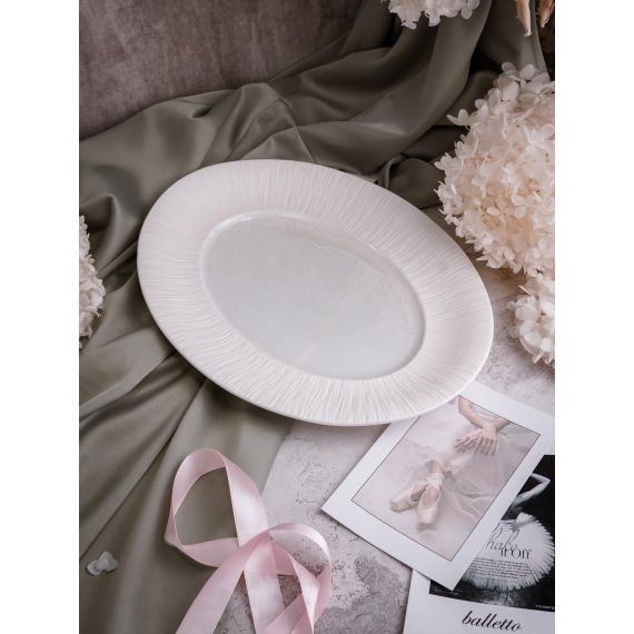 Блюдо овальное 31,5x23 см, Boletus, Casa di fortuna, изображение 7