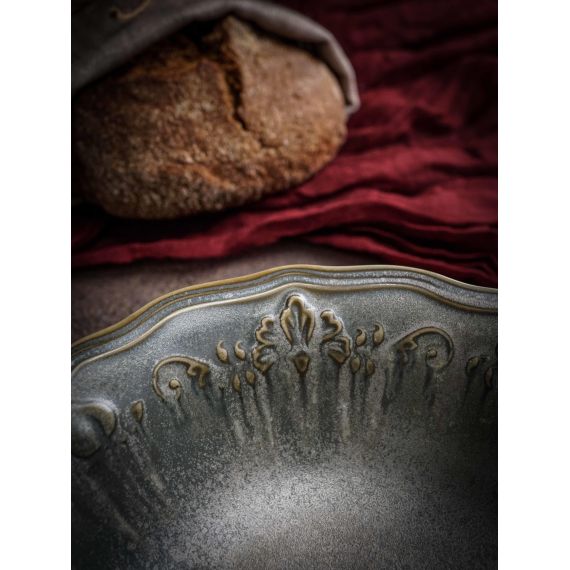 Салатник 450 мл, d 18 см, h 5 см, фарфор, Vintage, Casa di fortuna, изображение 4