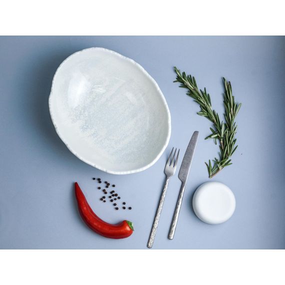 Салатник овальный 1 л, 25,5х20,5 см, h 7 см, Boletus Fusion, Casa di fortuna, изображение 4