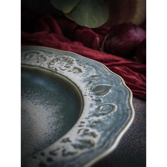 Тарелка глубокая/для пасты 470 мл, d 26,5 см, h 5 см, фарфор, Vintage, Casa di fortuna, изображение 9