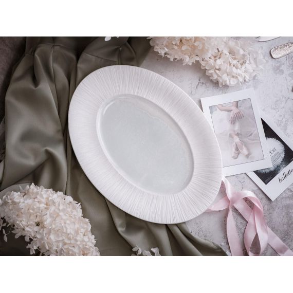 Блюдо овальное 36,5x26,5 см, Boletus, Casa di fortuna, изображение 3