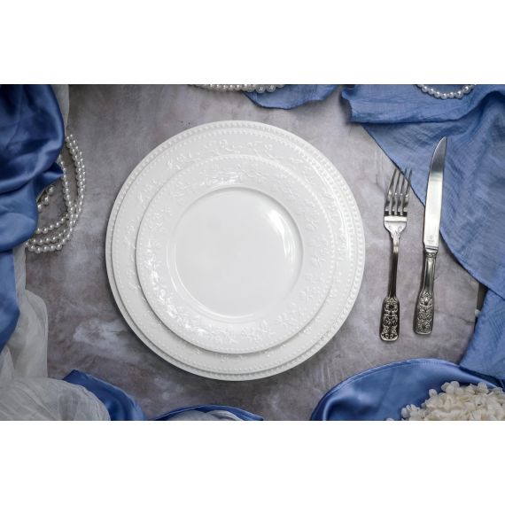 Тарелка мелкая d 21 см, h 1,9 см, Primavera, Casa di fortuna, изображение 5