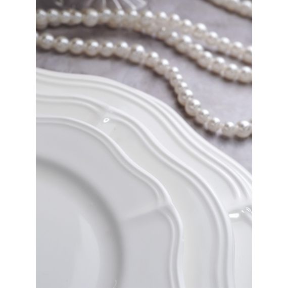 Салатник 600 мл, d 18 см, h 5,4 см, фарфор, Grazia, Casa di fortuna, изображение 10