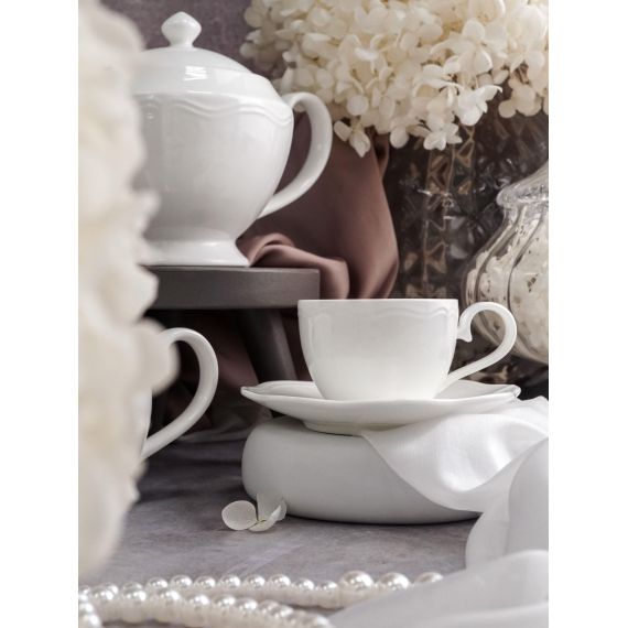 Салатник 1,9 л, d 26 см h 7,5 см, фарфор, Grazia, Casa di fortuna, изображение 6
