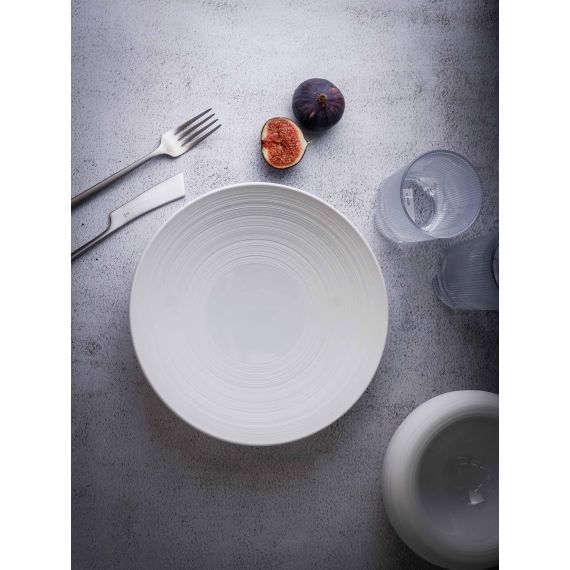 Салатник 800 мл, d 24,5 см, h 5 см, фарфор, Linea, Casa di fortuna, изображение 4