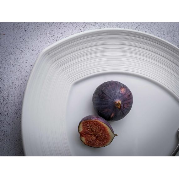 Блюдо овальное 36x28 см, h 3,5 см, фарфор, Linea, Casa di fortuna, изображение 8