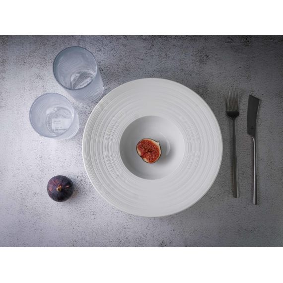 Тарелка глубокая/для пасты 250 мл, d 26 см, h 6,5 см, фарфор, Linea, Casa di fortuna, изображение 7