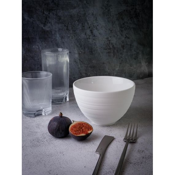 Салатник 700 мл, d 14 см, h 9,5 см, фарфор, Linea, Casa di fortuna, изображение 4