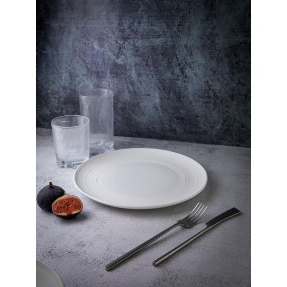 Тарелка мелкая d 26,5 см, h 2,5 см, фарфор, Linea, Casa di fortuna, изображение 5