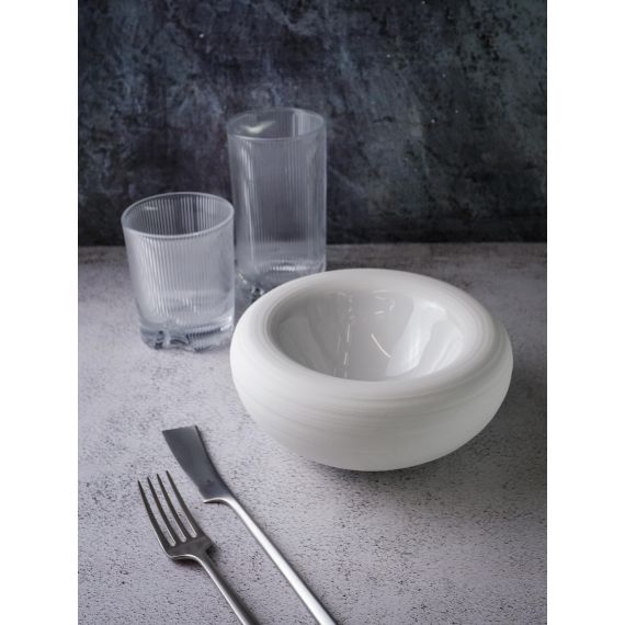 Салатник "бублик" 200 мл, d 17,5 см, h 8 см, фарфор, Linea, Casa di fortuna, изображение 10