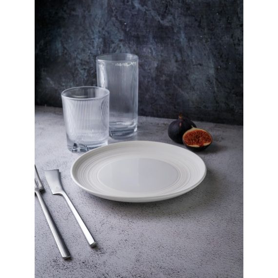 Тарелка мелкая d 19,5 см, h 2,5 см, фарфор, Linea, Casa di fortuna, изображение 5