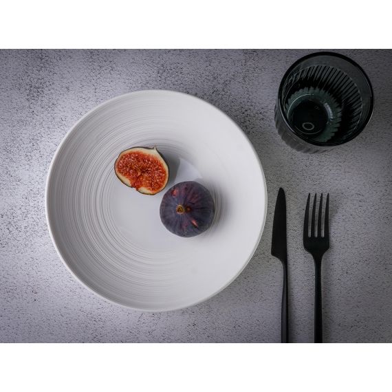 Салатник 600 мл, d 20 см, h 5,5 см, фарфор, Linea, Casa di fortuna, изображение 11