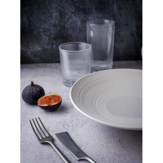 Салатник 800 мл, d 24,5 см, h 5 см, фарфор, Linea, Casa di fortuna, изображение 6