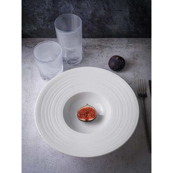 Тарелка глубокая/для пасты 250 мл, d 26 см, h 6,5 см, фарфор, Linea, Casa di fortuna, изображение 4