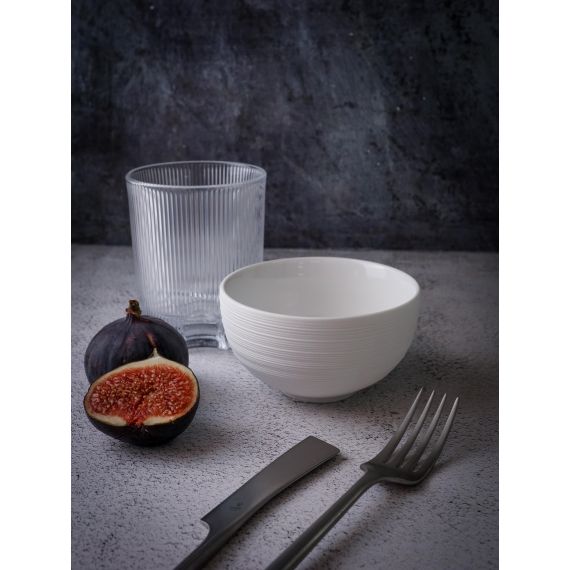 Салатник 210 мл, d 10 см, h 5,5 см, фарфор, Linea, Casa di fortuna, изображение 3