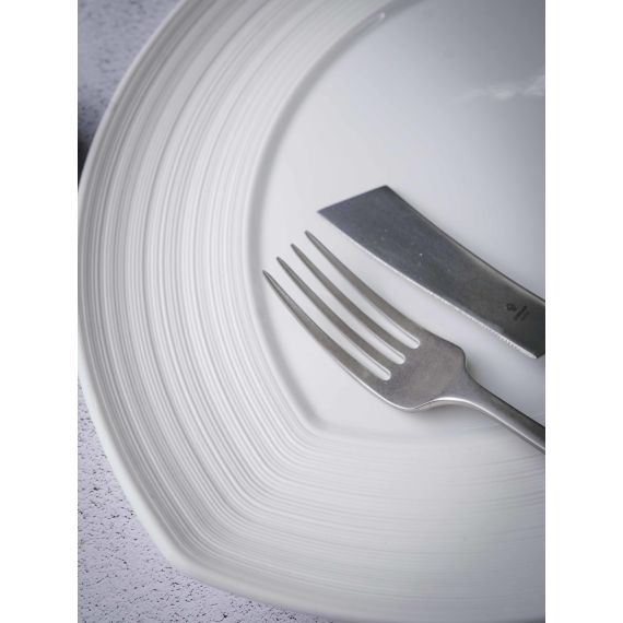 Блюдо овальное 32x25 см, h 3 см, фарфор, Linea, Casa di fortuna, изображение 10