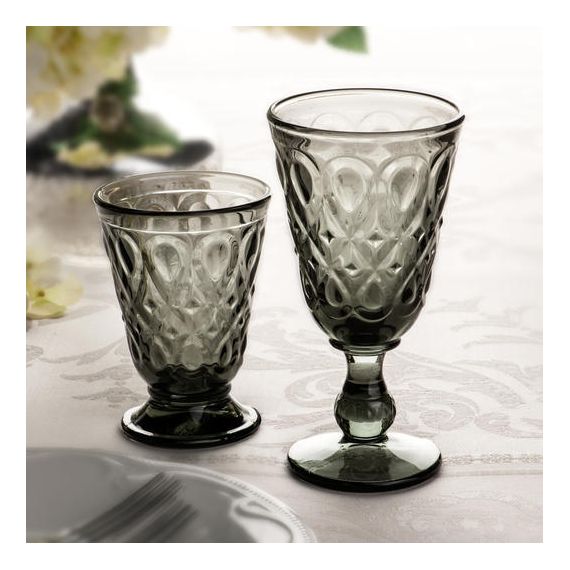 Набор из 6-ти бокалов для вина 230 мл  h 16,5 см, d 8,5 см, серия LYONNAIS anthracite, La Rochere, изображение 8