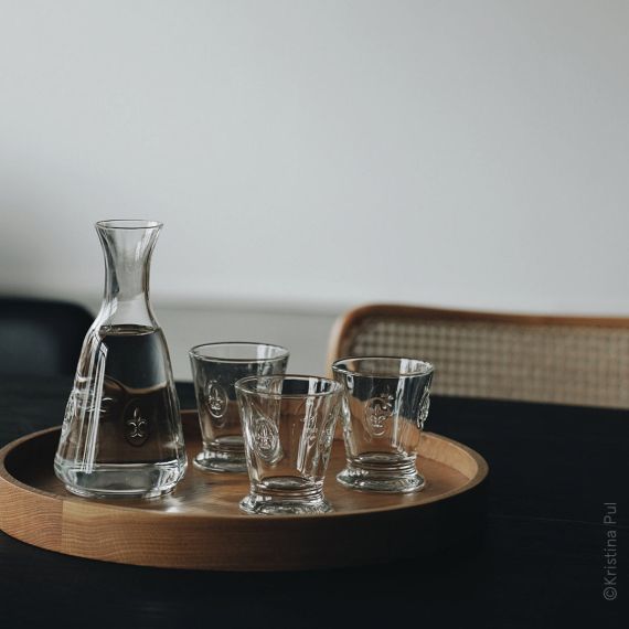 Набор из 6-ти стаканов на ножке H/B Longdrink 300 мл, h 13,8 см, d 8,5 см, серия FLEUR DE LYS, La Rochere, изображение 19