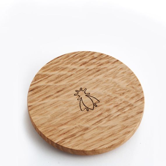 Кружка для заварки чая с металл. фильтром и  дерев.крышкой, 275 мл, h 12,2 см,  d 9,1 см, серия ABEILLE, La Rochere, изображение 5