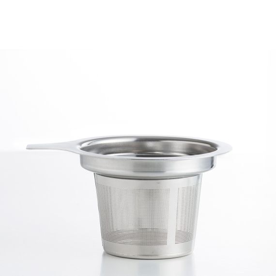 Кружка для заварки чая с металл. фильтром и  дерев.крышкой, 275 мл, h 12,2 см,  d 9,1 см, серия ABEILLE, La Rochere, изображение 6