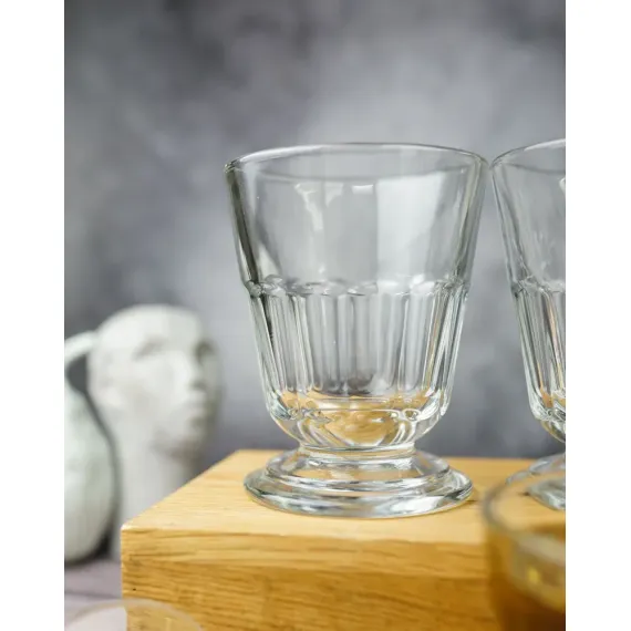 Набор из 6-ти стаканов на ножке 230 мл, h 10,5 см,  d 8,5 см, серия PERIGORD, La Rochere, изображение 9