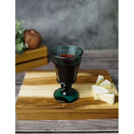 Набор из 6-ти бокалов для вина 240 мл,  h 14,1 см, d 8,5 см, серия ABEILLE EMERAUDE, La Rochere, изображение 10