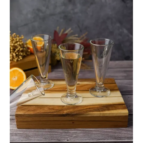 Набор из 6-ти бокалов для шампанского 150 мл, h 17 см, d 6,7 см, серия ABEILLE, La Rochere, изображение 15