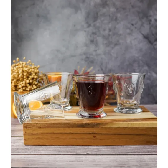 Набор из 6-ти стаканов на ножке H/B Longdrink 300 мл, h 13,8 см, d 8,5 см, серия FLEUR DE LYS, La Rochere, изображение 15