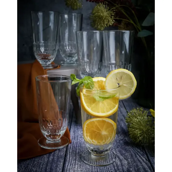 Набор из 6-ти стаканов H/B на ножке, 380 мл, d  15,3 см, d 8 см, серия ARTOIS, La Rochere, изображение 19