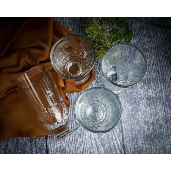 Набор из 6-ти стаканов H/B на ножке, 380 мл, d  15,3 см, d 8 см, серия ARTOIS, La Rochere, изображение 24