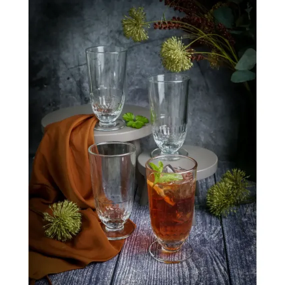 Набор из 6-ти стаканов H/B на ножке, 380 мл, d  15,3 см, d 8 см, серия ARTOIS, La Rochere, изображение 21