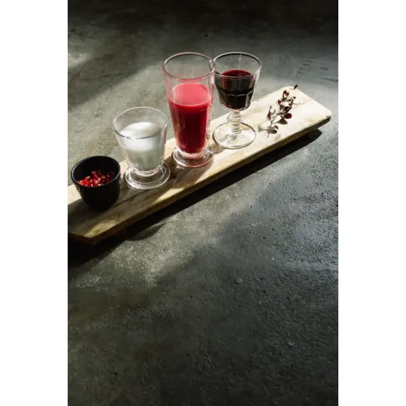 Набор из 6-ти стаканов на ножке 230 мл, h 10,5 см,  d 8,5 см, серия PERIGORD, La Rochere, изображение 17