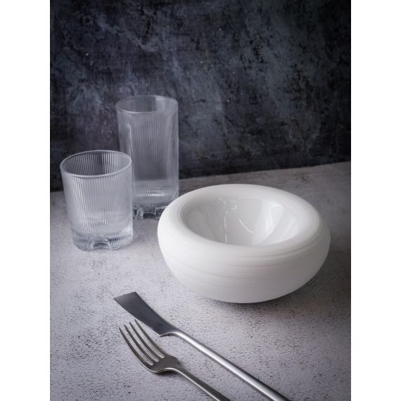 Салатник "бублик" 200 мл, d 17,5 см, h 8 см, фарфор, Linea, Casa di fortuna, изображение 4