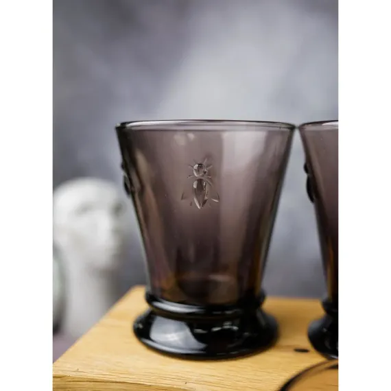 Набор из 6-ти стаканов O/F 260 мл, h 10,3 см, d 8,4 см, серия ABEILLE AUBERGINE, La Rochere, изображение 6