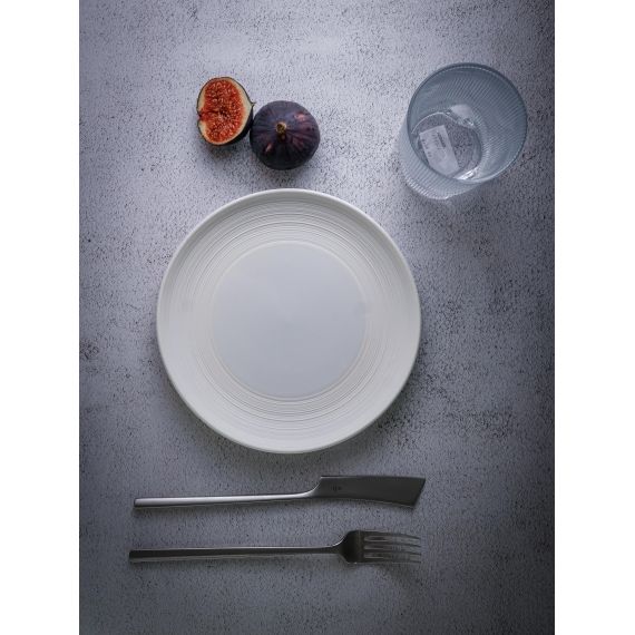 Тарелка мелкая d 19,5 см, h 2,5 см, фарфор, Linea, Casa di fortuna, изображение 4