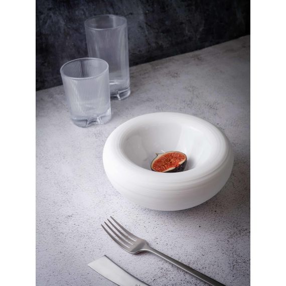 Салатник "бублик" 200 мл, d 17,5 см, h 8 см, фарфор, Linea, Casa di fortuna, изображение 8