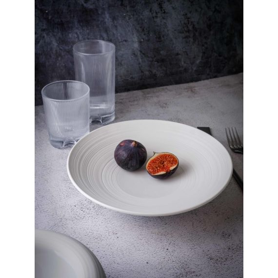 Салатник 800 мл, d 24,5 см, h 5 см, фарфор, Linea, Casa di fortuna, изображение 9