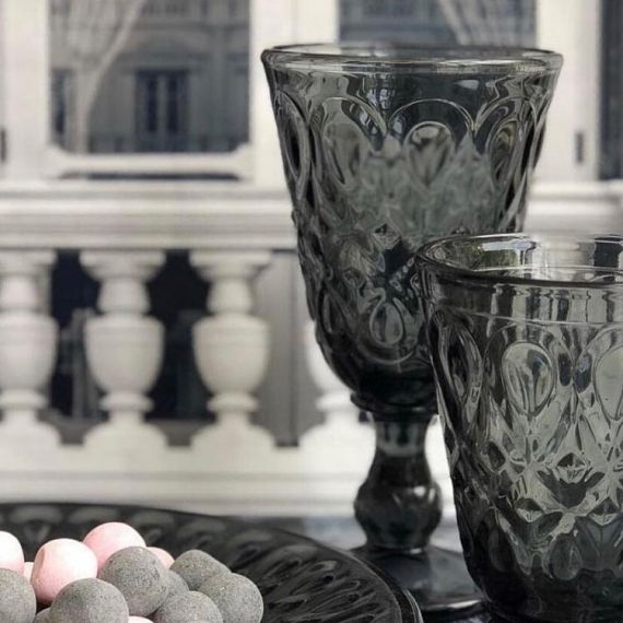 Набор из 6-ти бокалов для вина 230 мл  h 16,5 см, d 8,5 см, серия LYONNAIS anthracite, La Rochere, изображение 7