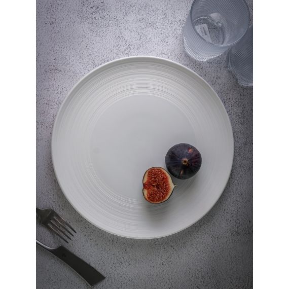 Тарелка мелкая d 26,5 см, h 2,5 см, фарфор, Linea, Casa di fortuna, изображение 4